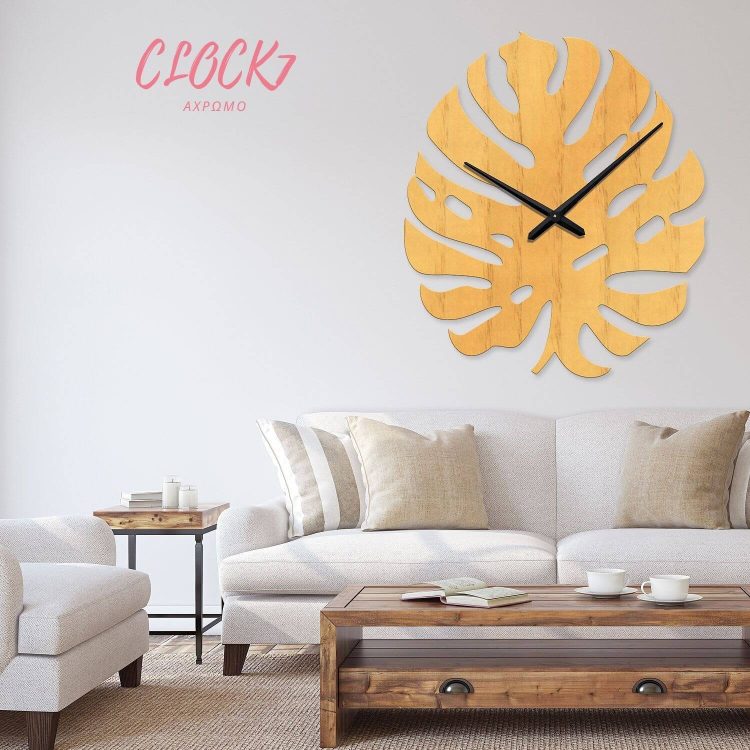 Ρολόι τοίχου  εσωτερικού χώρου ξύλινο clock7massdeco