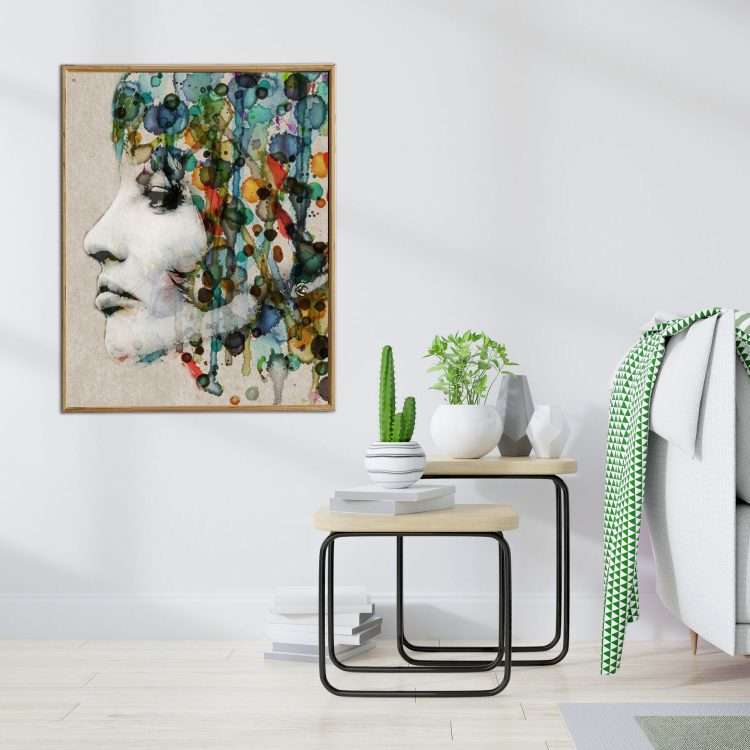 Πίνακας σε Plexiglass με Θέμα "Αφροδίτη" σε ξύλινη Κορνίζα-Massdeco