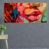 "Pink Lips" Theme Wood Panel in Wooden Frame-Massdeco